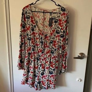 Floral Romper from AE, never worn, tags still on